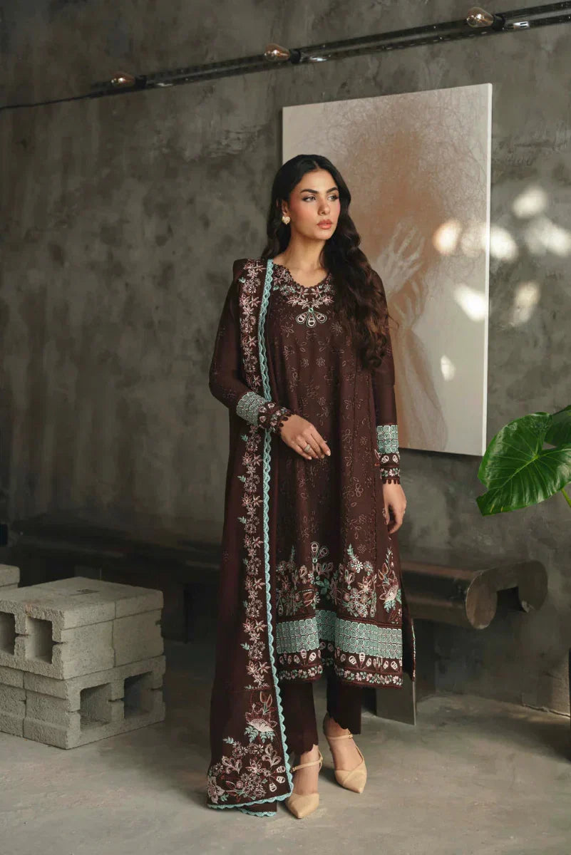 03-Lawn Suit With Thready Embroidery | Ready To Wear