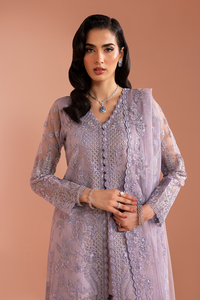 Lavender Mist Embroidered Chiffon 03 Peace Suit - Ready To Wear