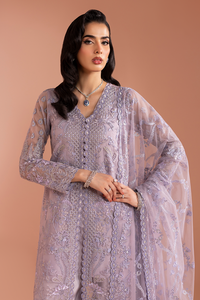 Lavender Mist Embroidered Chiffon 03 Peace Suit - Ready To Wear