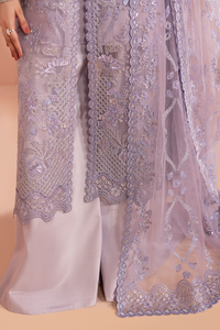 Lavender Mist Embroidered Chiffon 03 Peace Suit - Ready To Wear