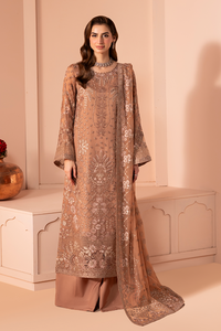 Murawwat by Lavish  Heavy Embroidered Ciffion 03 Piece Suit- Ready To Wear
