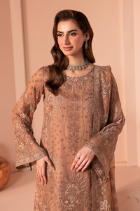 Murawwat by Lavish  Heavy Embroidered Ciffion 03 Piece Suit- Ready To Wear