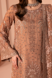 Murawwat by Lavish  Heavy Embroidered Ciffion 03 Piece Suit- Ready To Wear