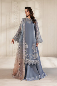 Zarif - Bayaan Heavy  Embroidered Ciffion 03 Piece Suit- Ready To Wear