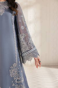 Zarif - Bayaan Heavy  Embroidered Ciffion 03 Piece Suit- Ready To Wear