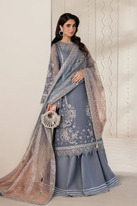 Zarif - Bayaan Heavy  Embroidered Ciffion 03 Piece Suit- Ready To Wear
