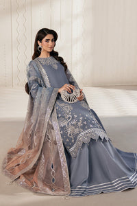 Zarif - Bayaan Heavy  Embroidered Ciffion 03 Piece Suit- Ready To Wear