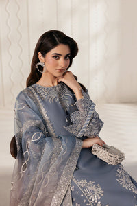 Zarif - Bayaan Heavy  Embroidered Ciffion 03 Piece Suit- Ready To Wear