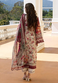 Elaaf Ruby Lady  03-Piece Embroidered Lawn Suit - Ready To Wear