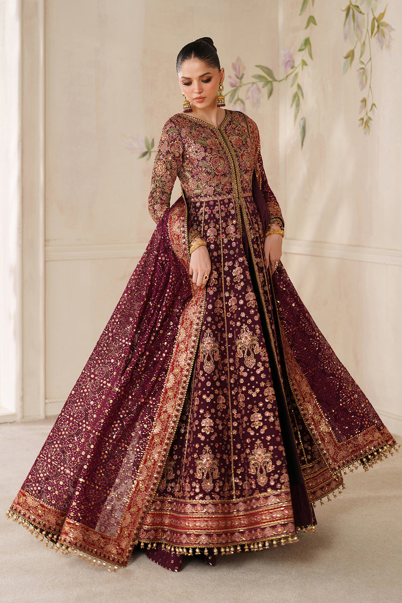 Chantelle by Baroque Luxury Embroidered Ciffion 03 Piece Suit- Ready To Wear