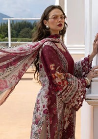 Elaaf Ruby Lady  03-Piece Embroidered Lawn Suit - Ready To Wear