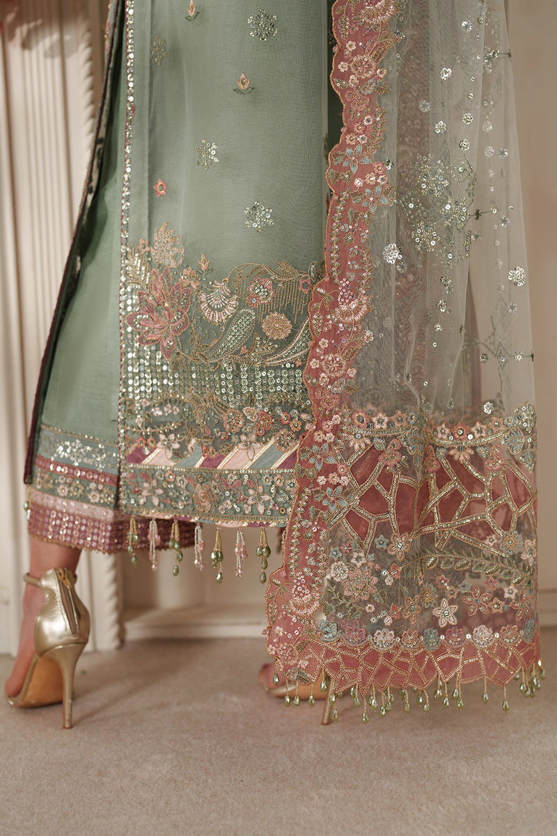 Chantelle by Baroque Luxury Heavy Embroidered Ciffion 03 Peace Suit - Ready To Wear