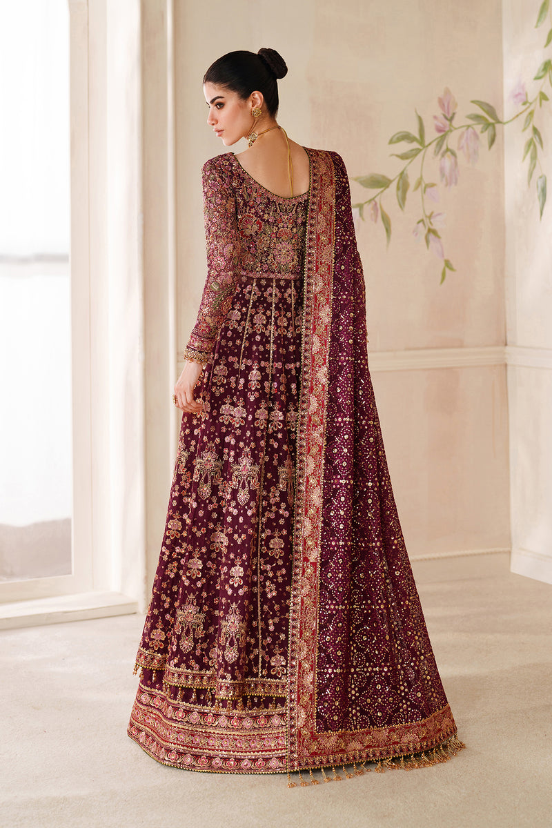 Chantelle by Baroque Luxury Embroidered Ciffion 03 Piece Suit- Ready To Wear