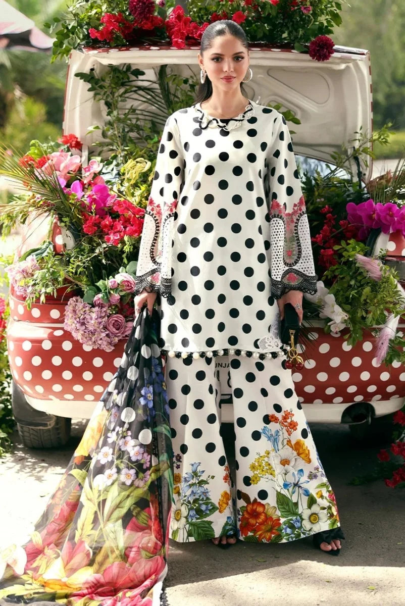 03-Piece Printed Lawn Suit | Ready To Wear
