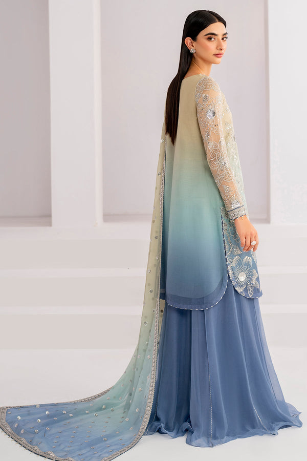 Jazmin  Embroidered Chiffon 03 Peace Suit - Ready To Wear