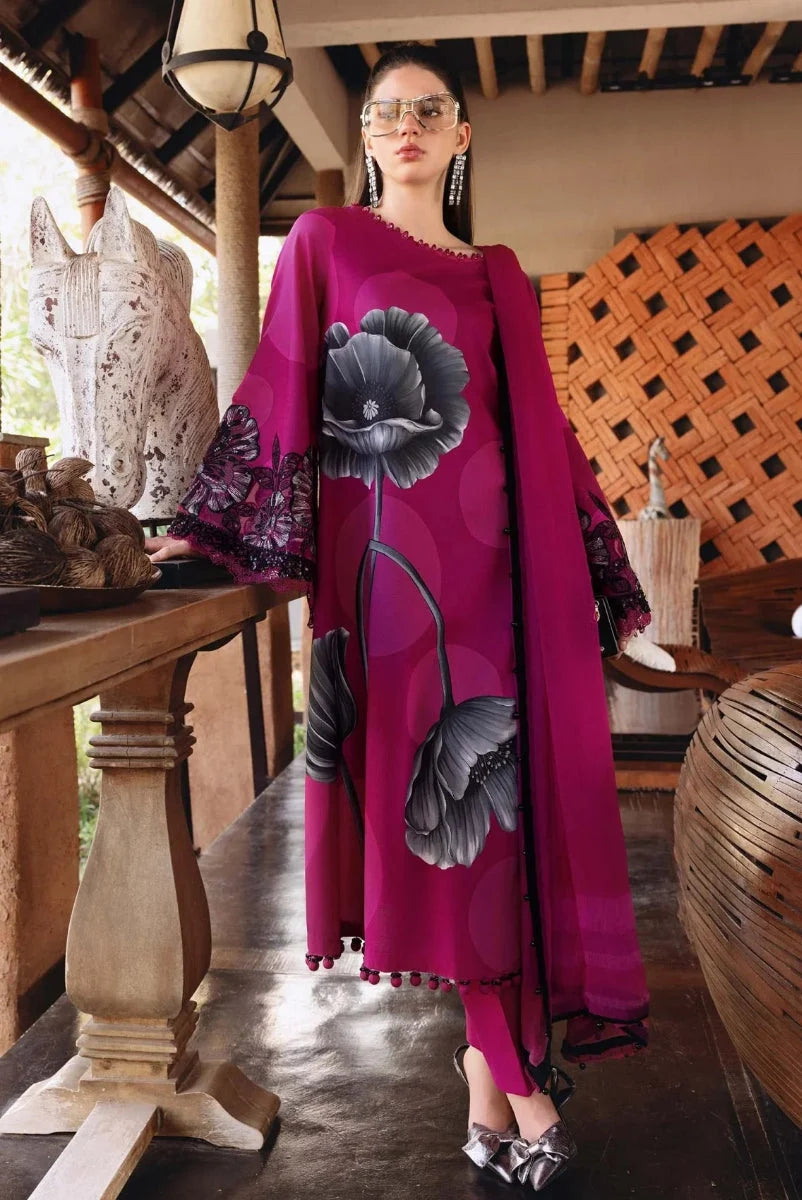 03-Piece Printed Lawn Suit | Ready To Wear