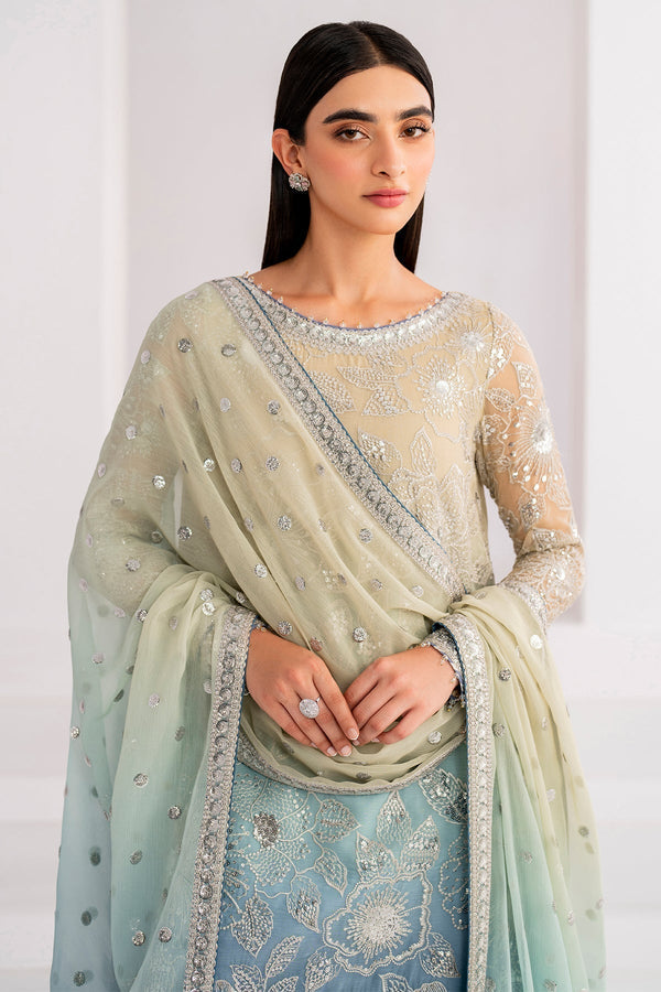 Jazmin  Embroidered Chiffon 03 Peace Suit - Ready To Wear