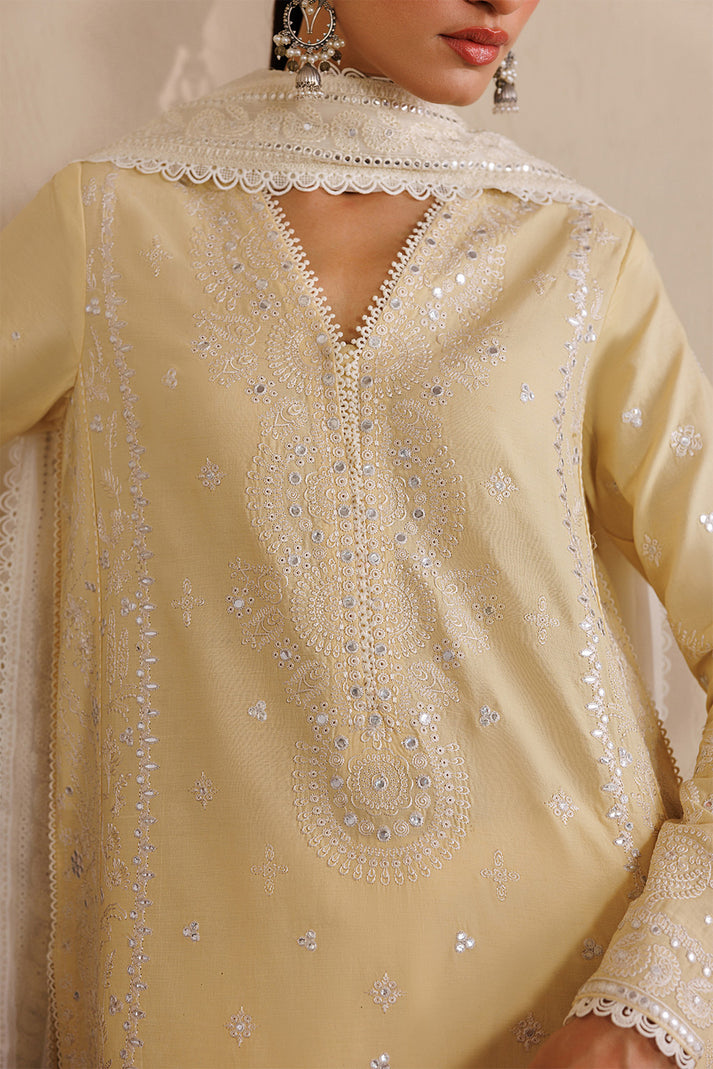 Emaan Adeel Viva Nostalgia Cotton Embroidered 03 Peace Suit - Ready To Wear