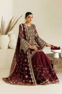 Alizeh Luxury Heavy Embroidered Ciffion  03 Peace Suit - Ready To Wear