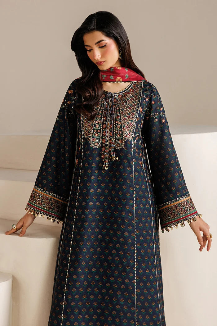 03-Piece Embroidered Lawn Suit - Ready To Wear