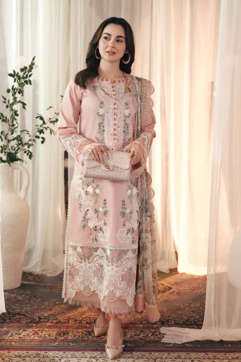 03-Piece Embroidered LAwn Suit | Ready To Wear