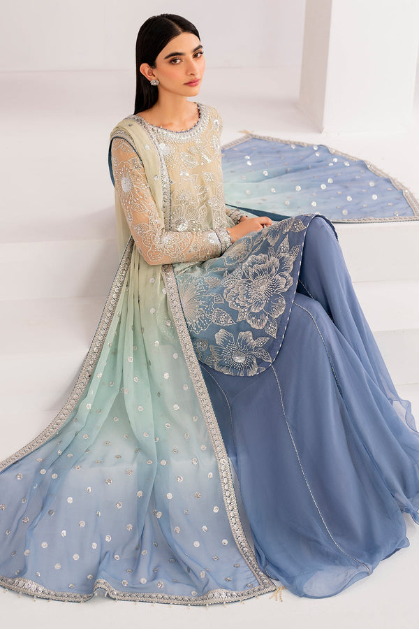 Jazmin  Embroidered Chiffon 03 Peace Suit - Ready To Wear