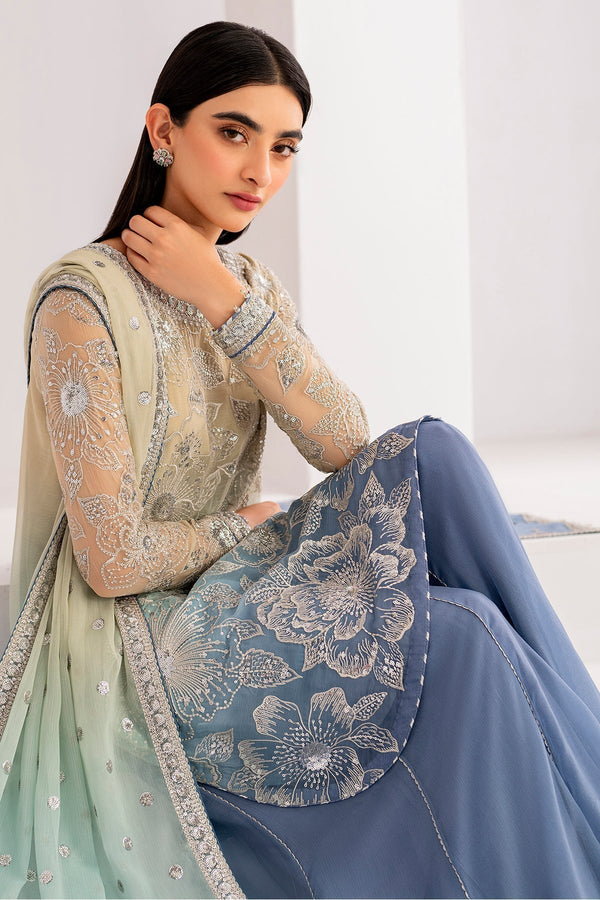 Jazmin  Embroidered Chiffon 03 Peace Suit - Ready To Wear