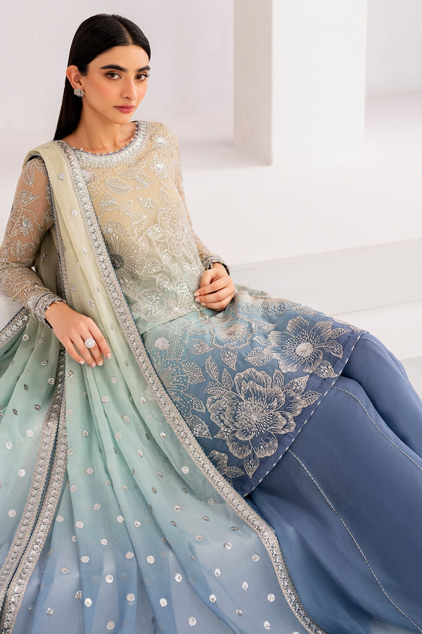 Jazmin  Embroidered Chiffon 03 Peace Suit - Ready To Wear