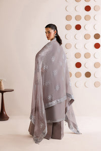 Farasha Luxury Embroidered Ciffion 03 Peace Suit - Ready To Wear