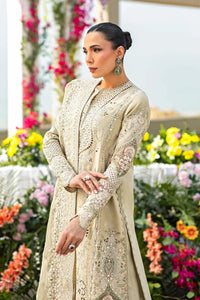 Light Sage 03-Piece Cotton Suit With Organza Dupatta -  Ready To Wear