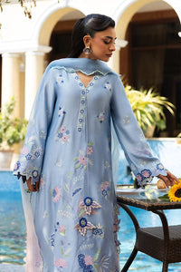 03-Piece Shamooz SIlk Suit With Organza Dupatta -  Ready To Wear