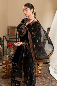Jazmin Baroque Micro Velvet Heavy Embroidered  03 Piece Suit- Ready To Wear
