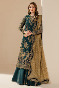 Jazmin Luxury  Heavy Embroidered Ciffion 03 Piece Suit- Ready To Wear