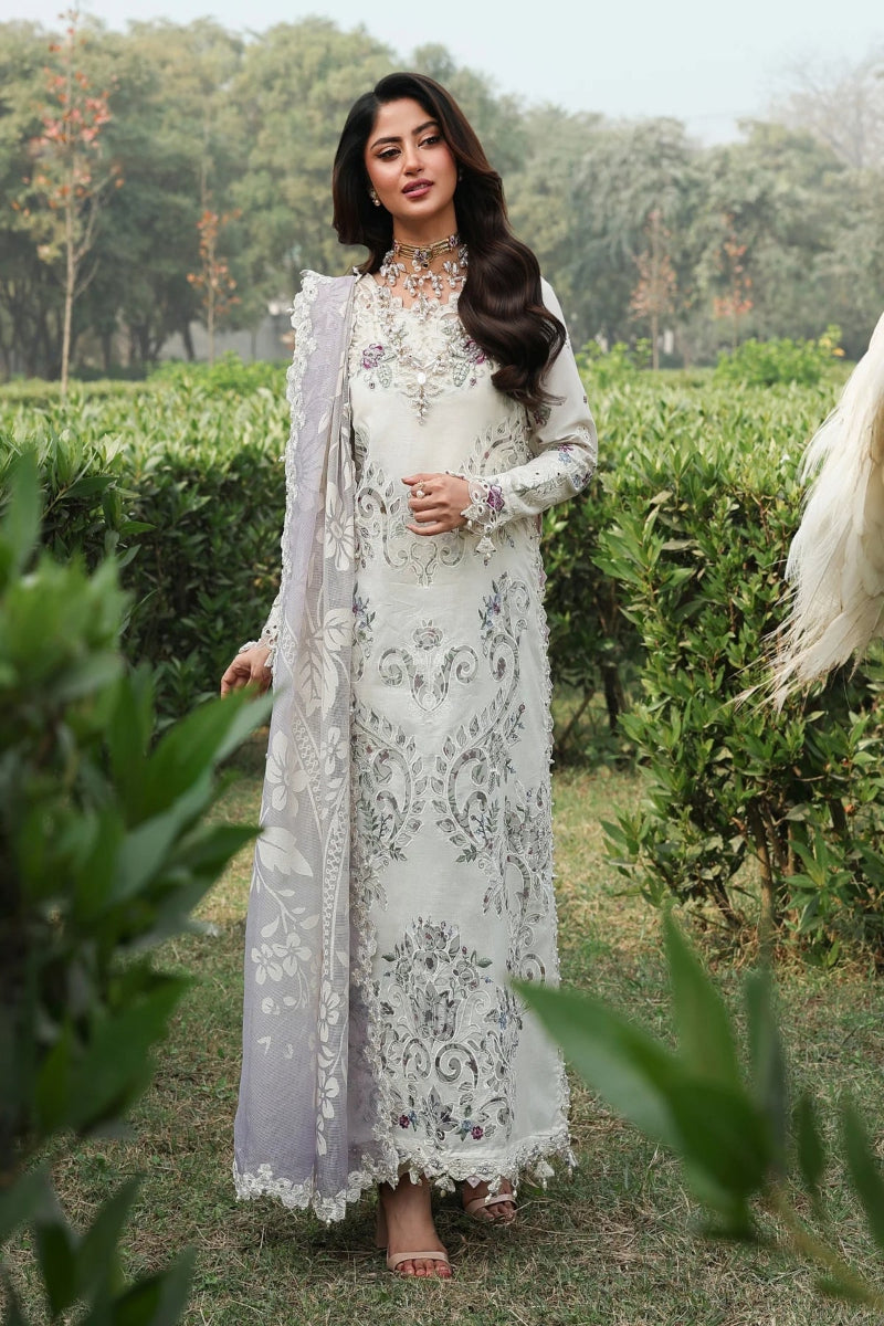 Sardinia - Luxury Lawn Embroidered 03 Peace Suit - Ready To Wear