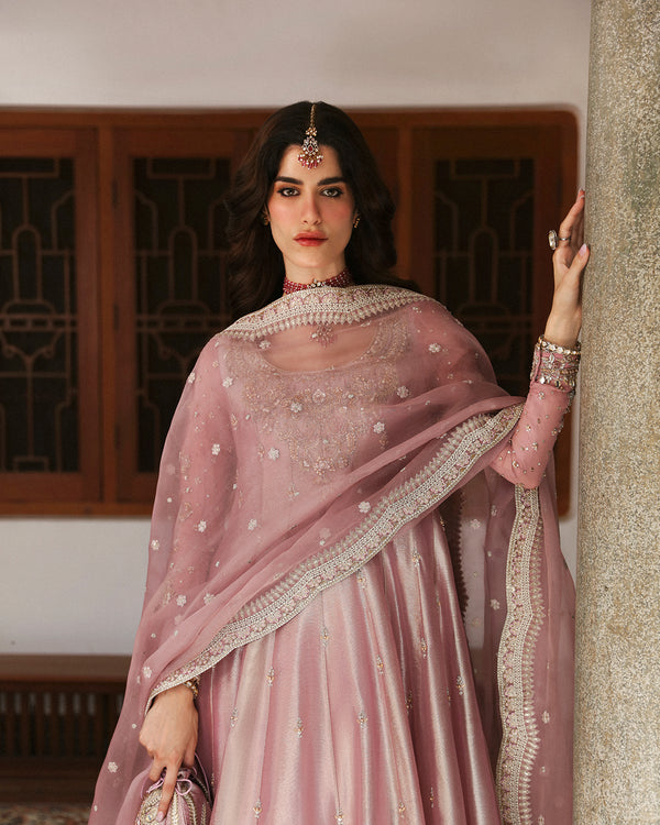 Faiza Saqlain Halina Mesuri Maxi Heavy Embroidered - 3 Piece Dress - Ready To Wear