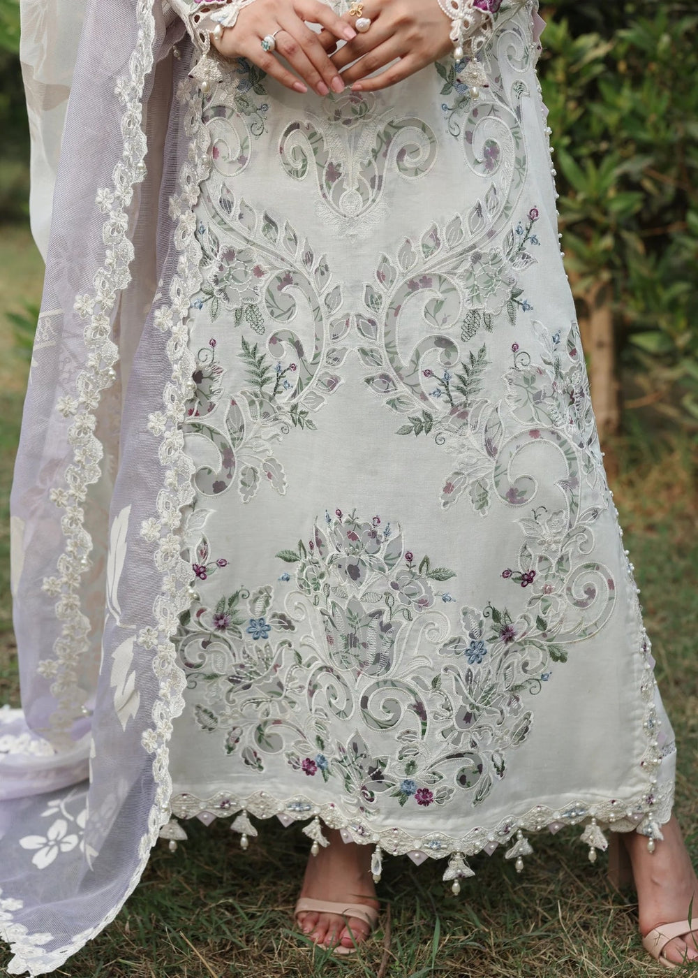 Sardinia - Luxury Lawn Embroidered 03 Peace Suit - Ready To Wear