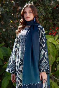 03-Piece Printed Lawn Suit - Ready To Wear