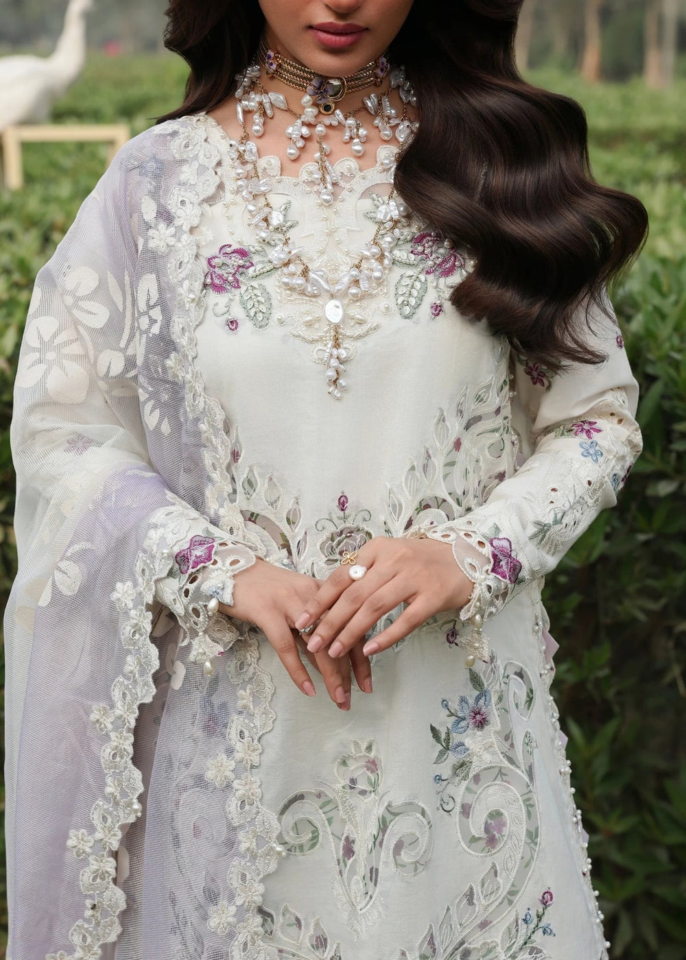 Sardinia - Luxury Lawn Embroidered 03 Peace Suit - Ready To Wear