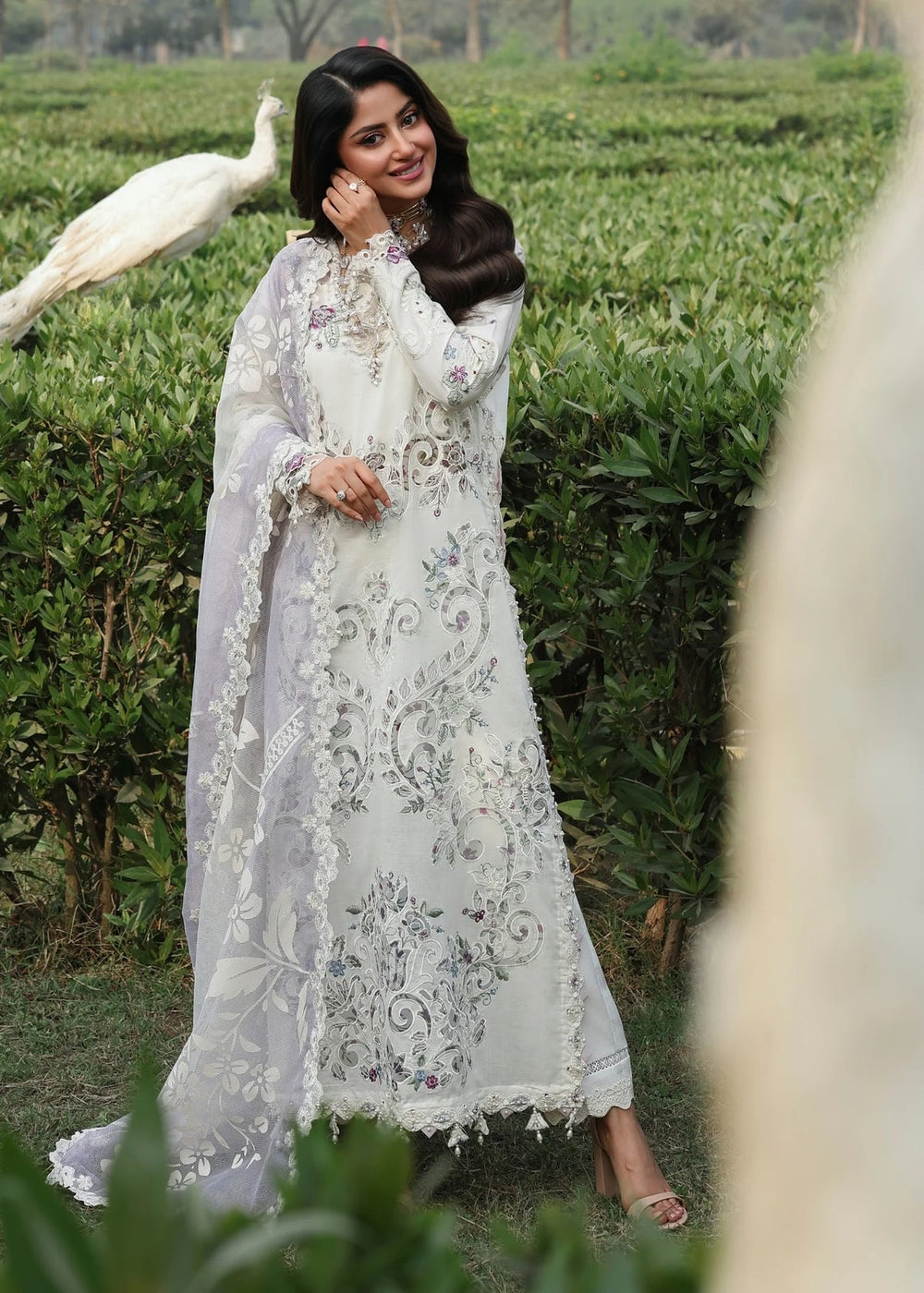 Sardinia - Luxury Lawn Embroidered 03 Peace Suit - Ready To Wear