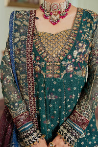 03-Piece Heavy Embroidered Chiffon Frock | Ready To Wear
