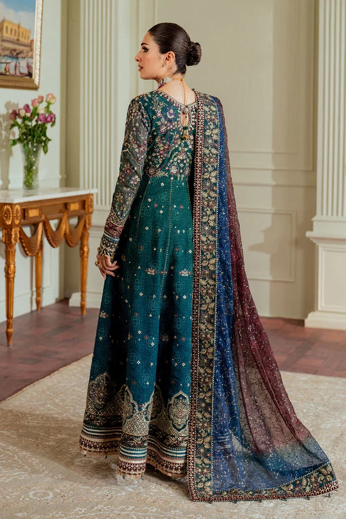 03-Piece Heavy Embroidered Chiffon Frock | Ready To Wear