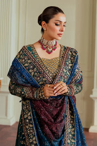 03-Piece Heavy Embroidered Chiffon Frock | Ready To Wear