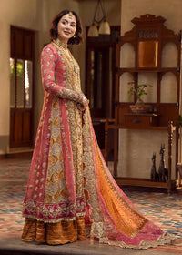 03-Piece Heavy Embroidered Organza Suit With Silk Trouser | Ready To Wear