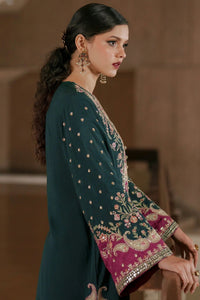 Poshkari Luxury Silk Heavy  Embroidered 03 Peace Suit - Ready To Wear