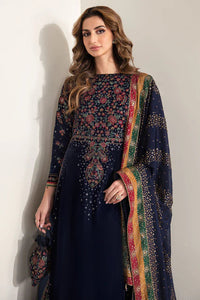 Jazmin Embroidered Pure Velvet Formal 3 Pcs Suit  Ready To Wear