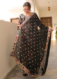 Rang Rasiya Hania Amir Luxury Embroidered Ciffion 03 Peace Suit - Ready To Wear