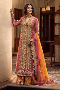 03-Piece Heavy Embroidered Organza Suit With Silk Trouser | Ready To Wear