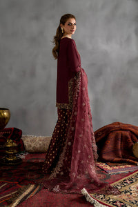 Iznik Chiffon Formal  Embroidered 3 Piece Suit -  Ready To Wear