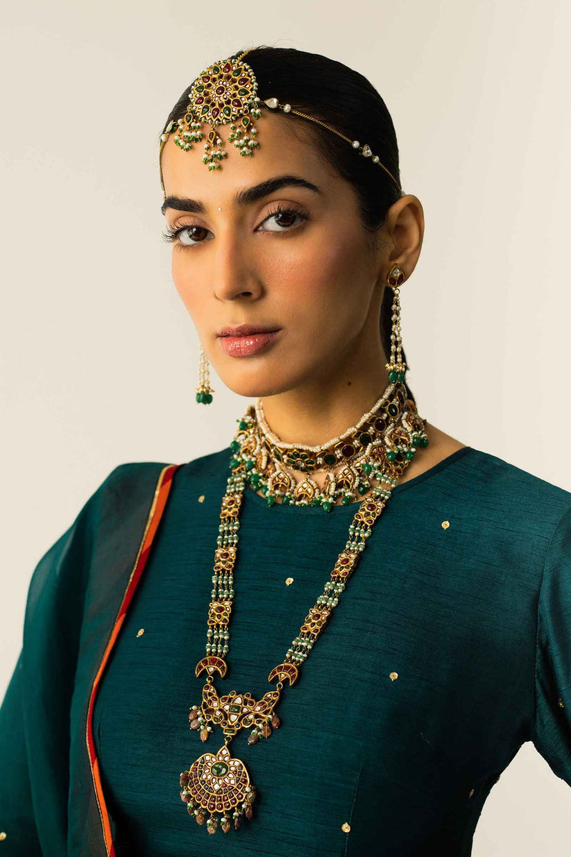 Zarashahjahan Luxury  Embroidered Ciffion 03 Peace Suit - Ready To Wear