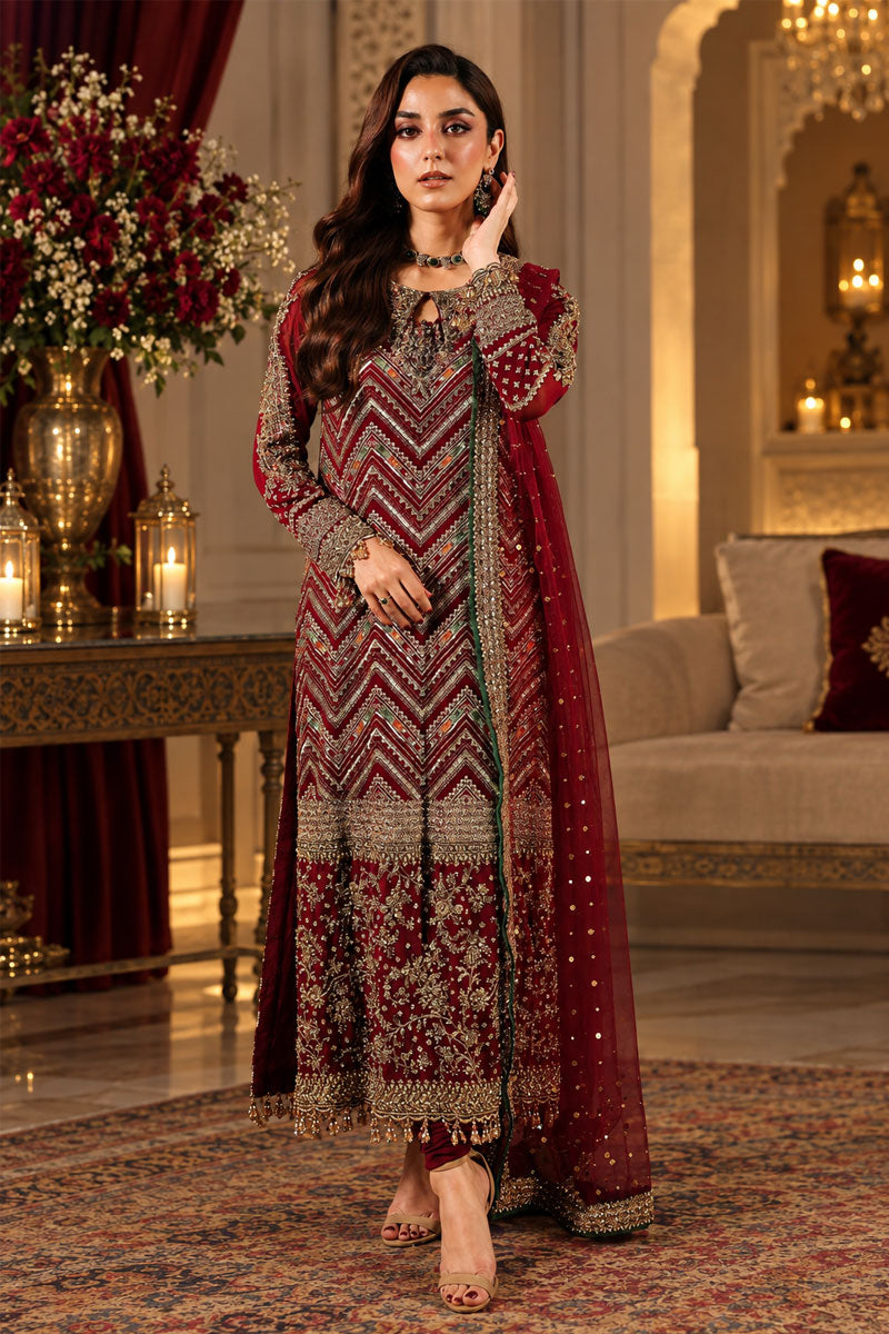 Charizma Dastan-e-Jashan  Embroidered Ciffion 03 Peace Suit - Ready To Wear